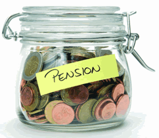 pension savings jar
