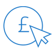 drawing of pound sign and arrow