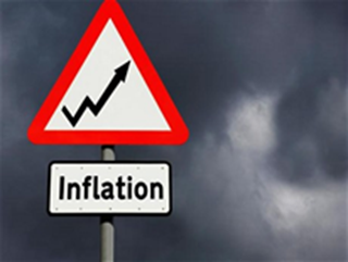 inflation road sign