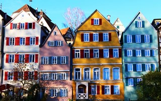 colourful buildings