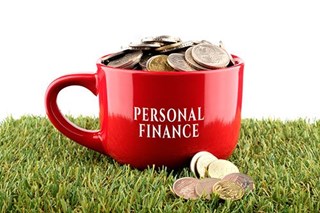 personal finance mug