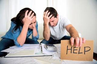 couple needing financial help