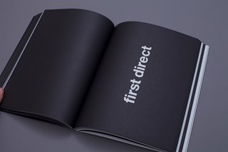 first direct logo in a book