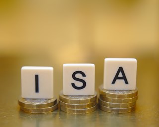 Letters spelling ISA on stacks of coins