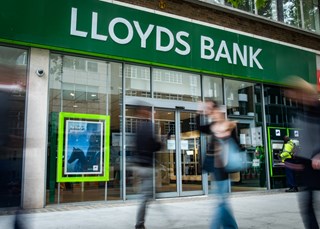 Lloyds Bank on the high street